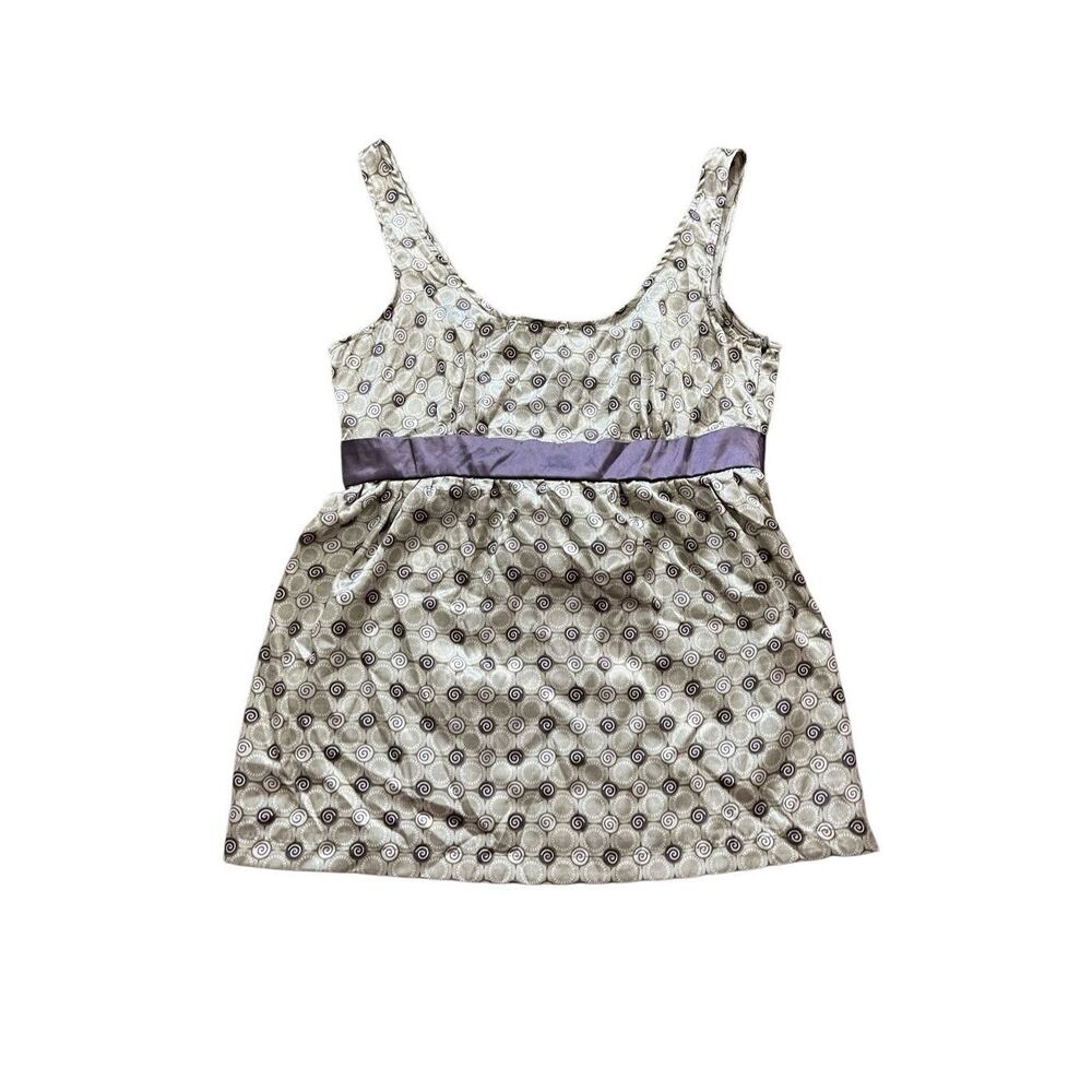 Vintage Y2K Babydoll Satin Top –‎ Size M